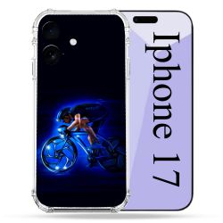 Coque Renforcée Pour Iphone 17 Sport Cyclisme Bleu