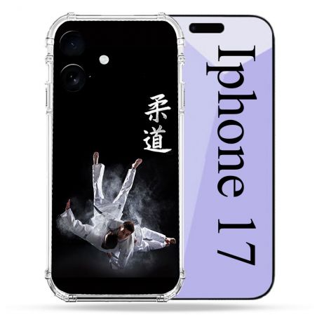 Coque Renforcée Pour Iphone 17 Sport Judo Noir