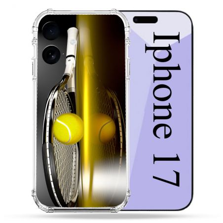 Coque Renforcée Pour Iphone 17 Sport Tennis Reflet