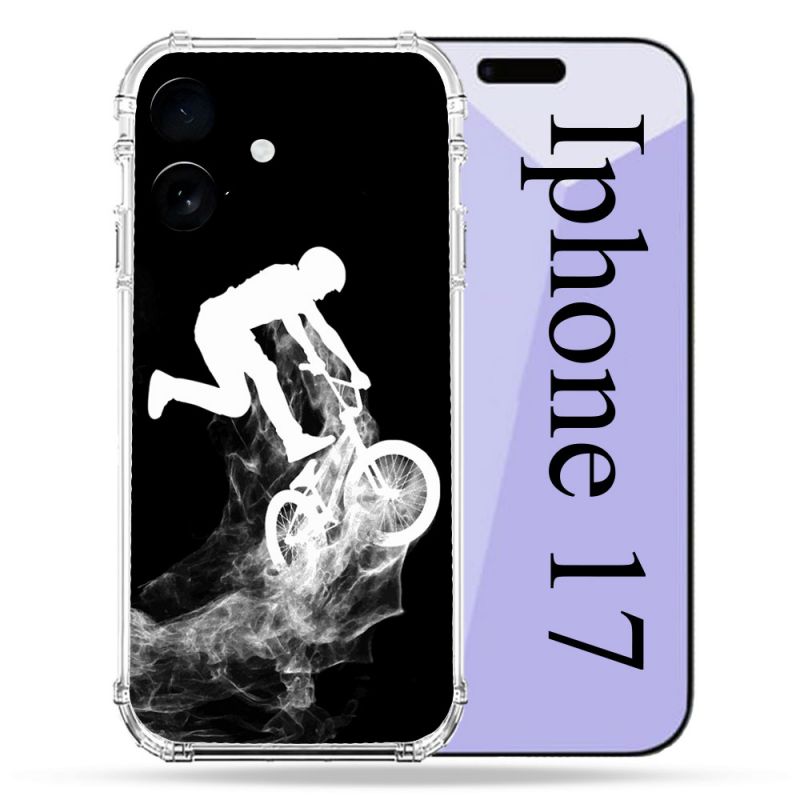 Coque Renforcée Pour Iphone 17 Sport VTT Noir