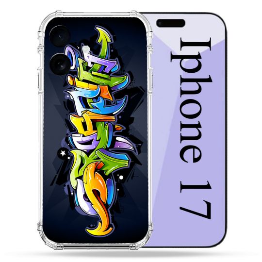 Coque Renforcée Pour Iphone 17 Street Art Graffiti