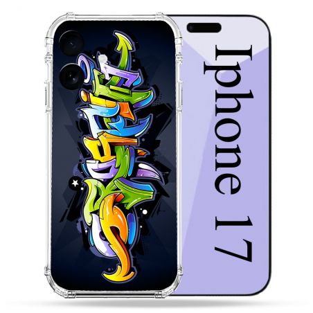 Coque Renforcée Pour Iphone 17 Street Art Graffiti