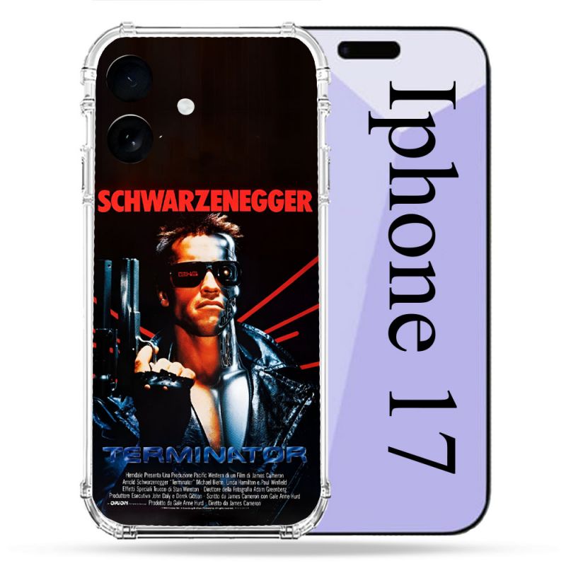 Coque Renforcée Pour Iphone 17 Terminator