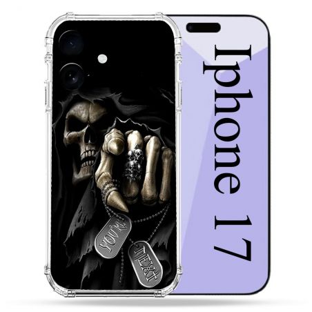 Coque Renforcée Pour Iphone 17 Tete de Mort Your Next