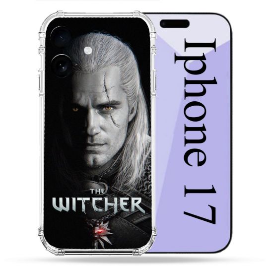 Coque Renforcée Pour Iphone 17 The Witcher Noir
