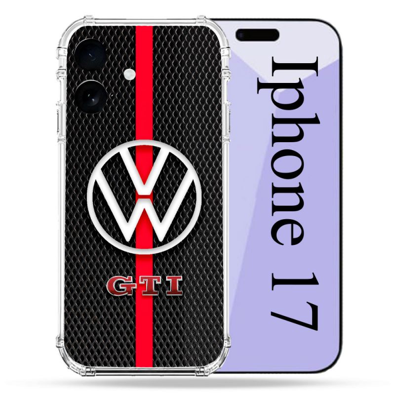 Coque Renforcée Pour Iphone 17 Volkwagen Line