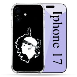 Coque Renforcée Pour Iphone 17 Voyage Corse Noir