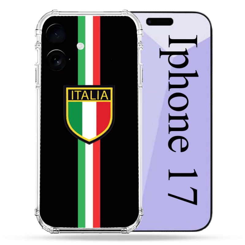 Coque Renforcée Pour Iphone 17 Voyage Italie 3 Noir