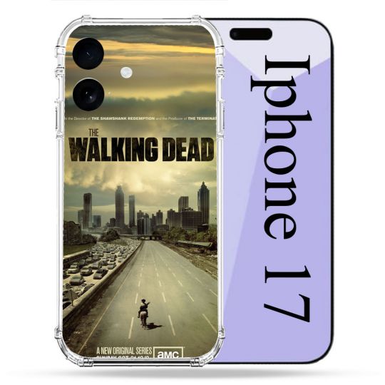 Coque Renforcée Pour Iphone 17 Walking Dead