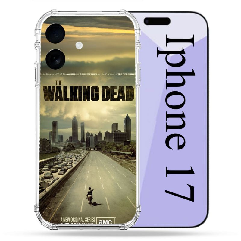 Coque Renforcée Pour Iphone 17 Walking Dead