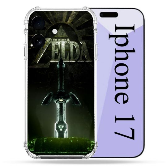 Coque Renforcée Pour Iphone 17 Zelda