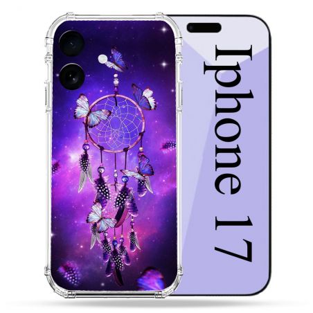 Coque Renforcée Pour Iphone 17 Zen Attrape Reve Papillon