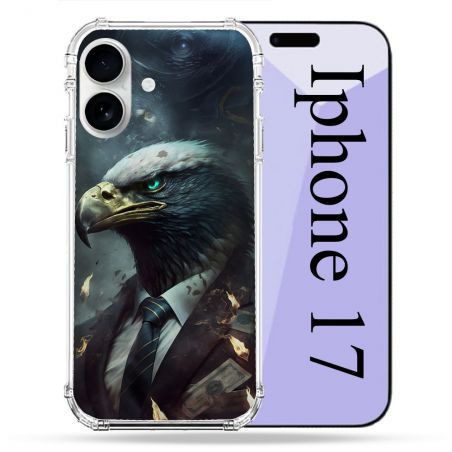 Coque Renforcée Magsafe Pour Iphone 17 Animal Aigle Business