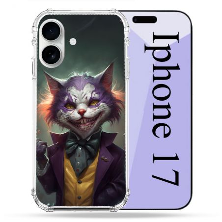 Coque Renforcée Magsafe Pour Iphone 17 Animal Chat Joker