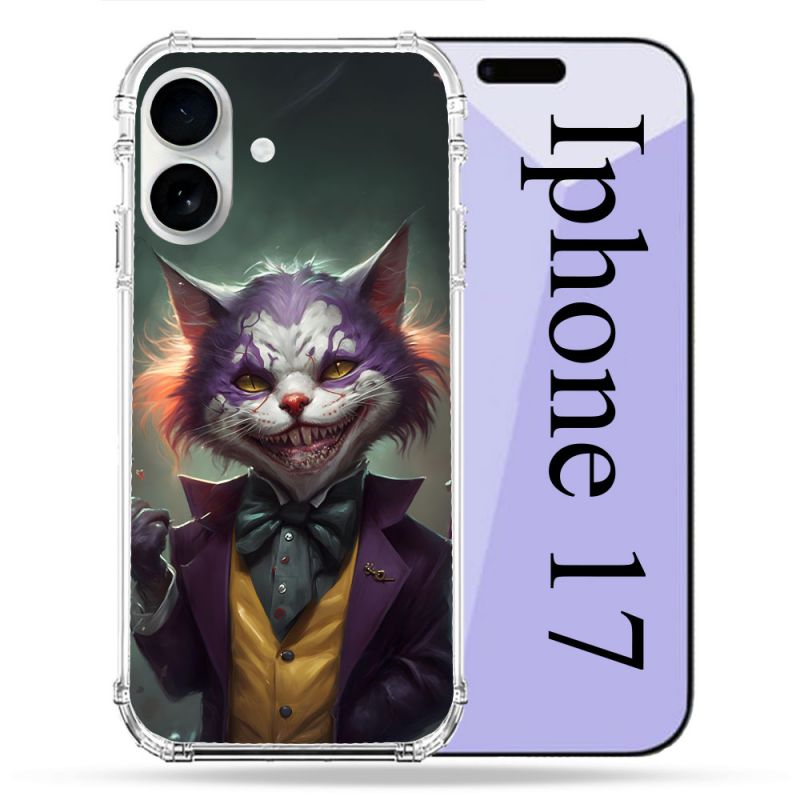 Coque Renforcée Magsafe Pour Iphone 17 Animal Chat Joker