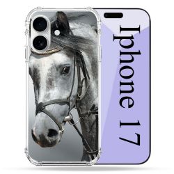 Coque Renforcée Magsafe Pour Iphone 17 Animal Cheval Blanc