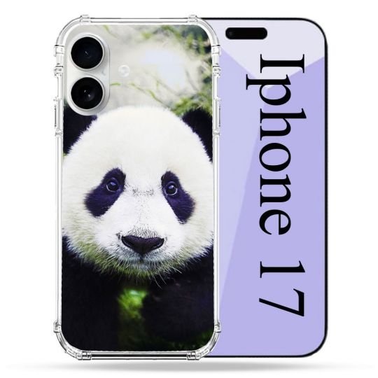 Coque Renforcée Magsafe Pour Iphone 17 Animal Panda Color