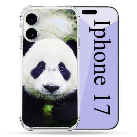 Coque Renforcée Magsafe Pour Iphone 17 Animal Panda Color