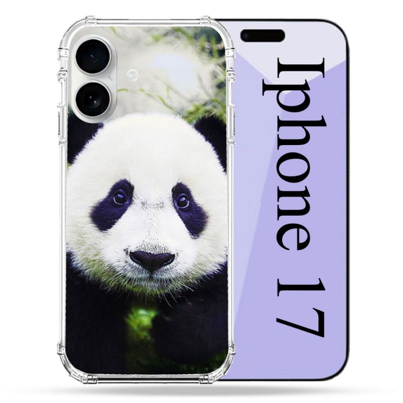 Coque Renforcée Magsafe Pour Iphone 17 Animal Panda Color