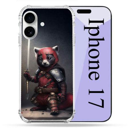Coque Renforcée Magsafe Pour Iphone 17 Animal Raton Samouraï
