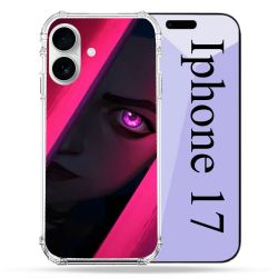 Coque Renforcée Magsafe Pour Iphone 17 Arcane Jinx Rose