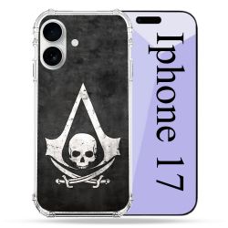 Coque Renforcée Magsafe Pour Iphone 17 Assassin Creed Tete Mort