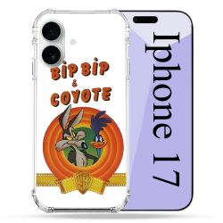 Coque Renforcée Magsafe Pour Iphone 17 Bip Bip Coyote