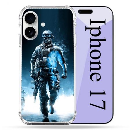 Coque Renforcée Magsafe Pour Iphone 17 Call Of Duty Guerrier