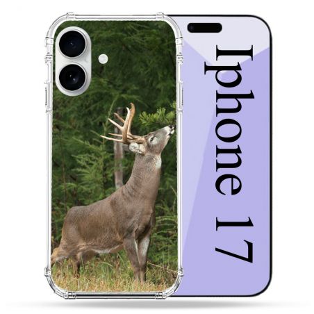 Coque Renforcée Magsafe Pour Iphone 17 Chasse Cerf
