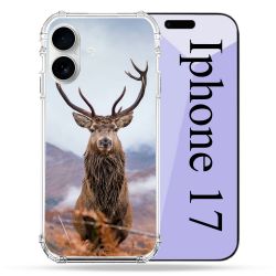 Coque Renforcée Magsafe Pour Iphone 17 Chasse Chevreuil Montagne