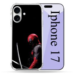 Coque Renforcée Magsafe Pour Iphone 17 Deadpool Epee