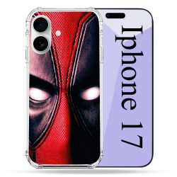 Coque Renforcée Magsafe Pour Iphone 17 Deadpool Yeux