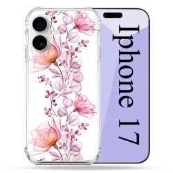 Coque Renforcée Magsafe Pour Iphone 17 Fleur Eclosion