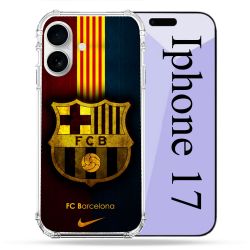 Coque Renforcée Magsafe Pour Iphone 17 Foot FC Barcelone Vintage