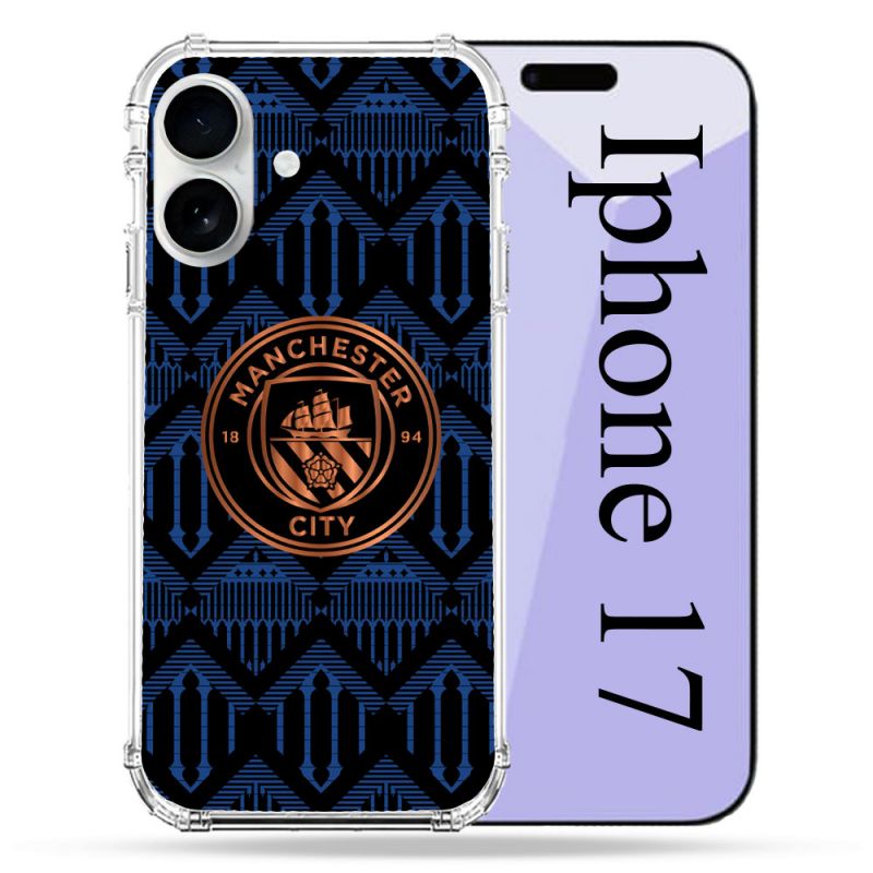 Coque Renforcée Magsafe Pour Iphone 17 Foot Manchester City