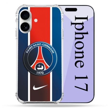 Coque Renforcée Magsafe Pour Iphone 17 Foot PSG 1970