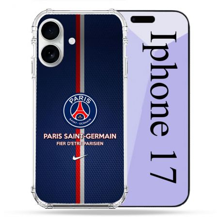 Coque Renforcée Magsafe Pour Iphone 17 Foot PSG Fier