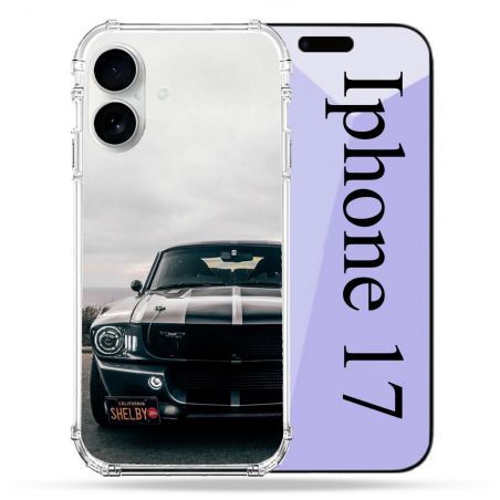 Coque Renforcée Magsafe Pour Iphone 17 Ford Mustang GT500 Vintage