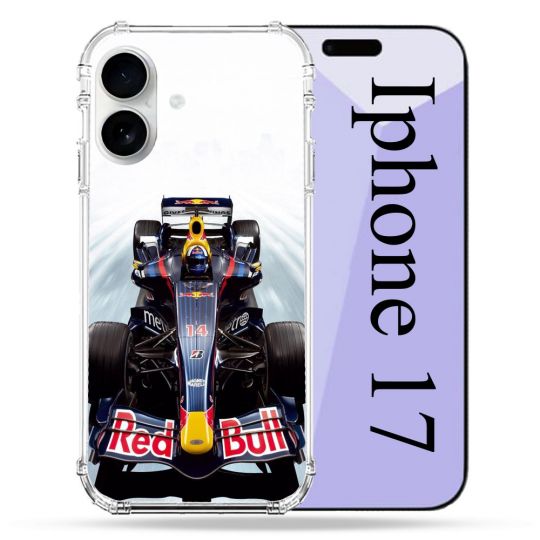 Coque Renforcée Magsafe Pour Iphone 17 Formule 1 F1 Red Bull