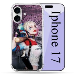 Coque Renforcée Magsafe Pour Iphone 17 Harley Quinn Batte