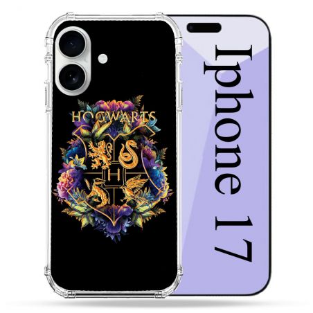 Coque Renforcée Magsafe Pour Iphone 17 Harry Potter Hogwarts