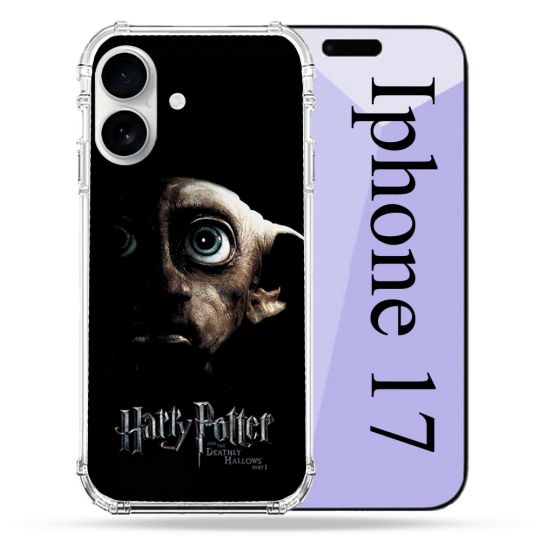 Coque Renforcée Magsafe Pour Iphone 17 Harry Potter Hollows Dobby