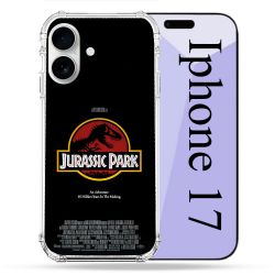 Coque Renforcée Magsafe Pour Iphone 17 Jurassic Park Affiche