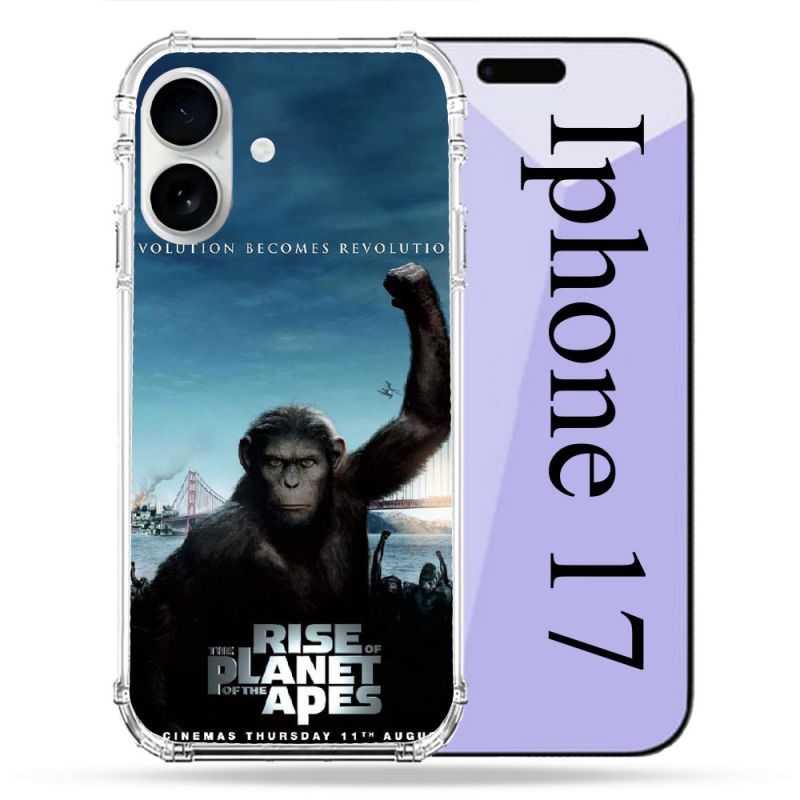 Coque Renforcée Magsafe Pour Iphone 17 La Planete Des Singes