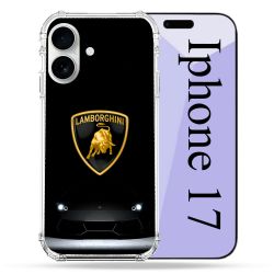 Coque Renforcée Magsafe Pour Iphone 17 Lamborghini Noir