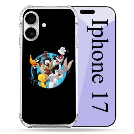 Coque Renforcée Magsafe Pour Iphone 17 Looney Tunes
