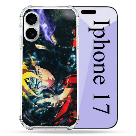 Coque Renforcée Magsafe Pour Iphone 17 Manga Boruto Eclair