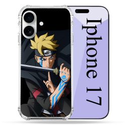 Coque Renforcée Magsafe Pour Iphone 17 Manga Boruto Tatouage