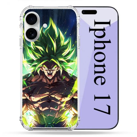 Coque Renforcée Magsafe Pour Iphone 17 Manga Dragon Ball Broly