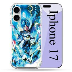 Coque Renforcée Magsafe Pour Iphone 17 Manga Dragon Ball Vegeta Bleu